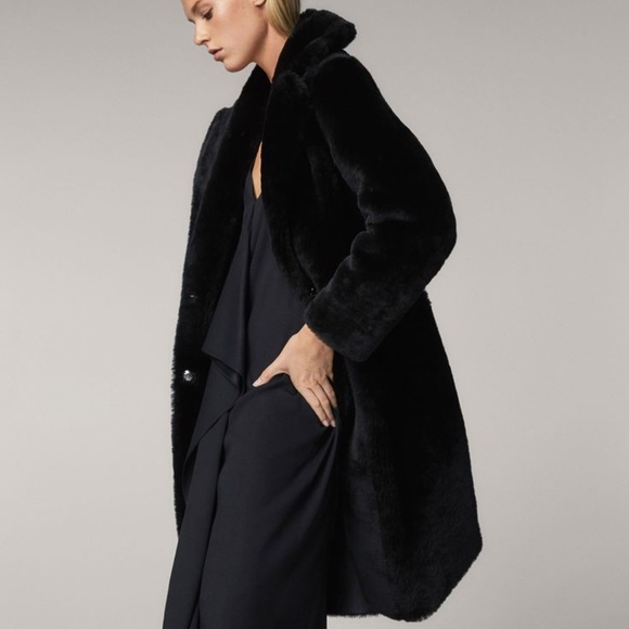 massimo dutti reversible coat